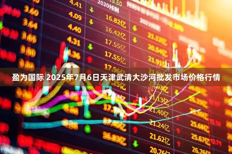 盈为国际 2025年7月6日天津武清大沙河批发市场价格行情