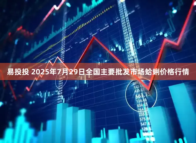 易投投 2025年7月29日全国主要批发市场蛤蜊价格行情